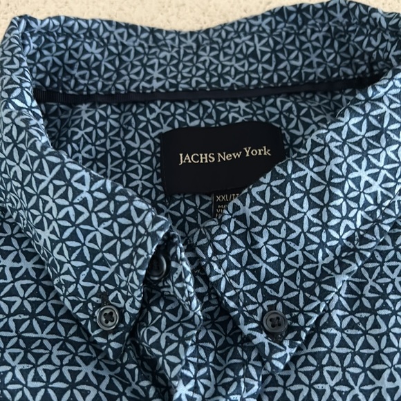 Jachs New York men’s casual short sleeve button down shirt - Picture 6 of 7